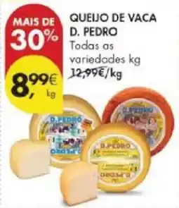 Pingo Doce Queijo de vaca d. pedro promoção