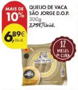 Pingo Doce Queijo de mais de queijo de vaca são jorge d.o.p. promoção