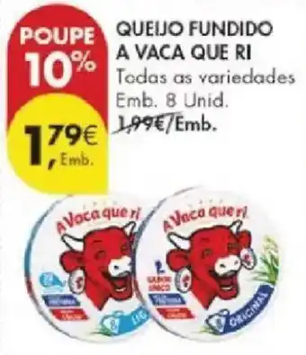 Pingo Doce Queijo fundido a vaca que ri promoção