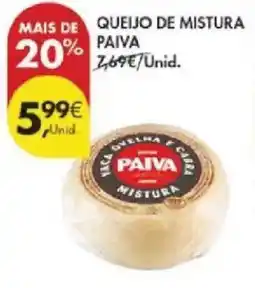 Pingo Doce Queijo de mistura paiva promoção