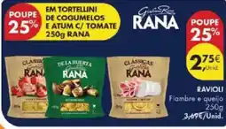 Pingo Doce Ravioli fiambre e queijo promoção