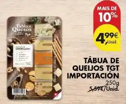 Pingo Doce Tábua de queijos tgt importación promoção
