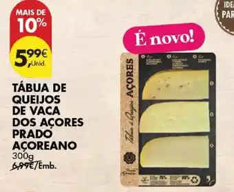 Pingo Doce Tábua de queijos de vaca dos açores prado acoreano promoção
