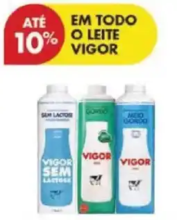 Pingo Doce Em todo o leite vigor promoção