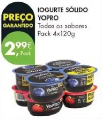 Pingo Doce Iogurte sólido yopro promoção
