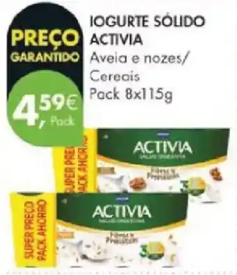 Pingo Doce Iogurte sólido activia promoção