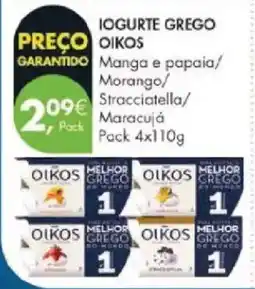 Pingo Doce Iogurte grego oikos promoção