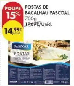 Pingo Doce Postas de bacalhau pascoal promoção