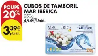 Pingo Doce Cubos de tamboril mar ibérica promoção