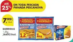 Pingo Doce Barrinhas pescanova promoção