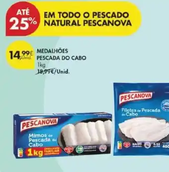 Pingo Doce Medalhões pescada do cabo promoção
