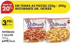 Pingo Doce Pepperoni e salame dr.oetker promoção