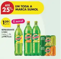 Pingo Doce Sumol Refrigerante c/gás limão promoção