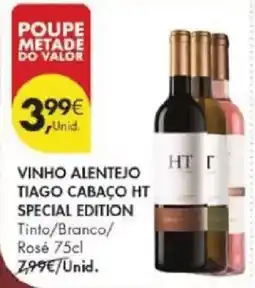 Pingo Doce Vinho alentejo tiago cabaco ht special edition promoção