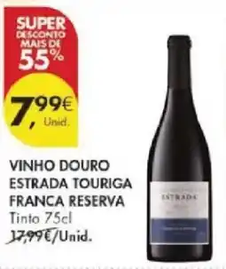 Pingo Doce Vinho douro estrada touriga franca reserva tinto promoção