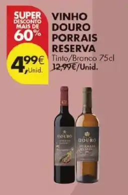 Pingo Doce Vinho douro porrais reserva promoção