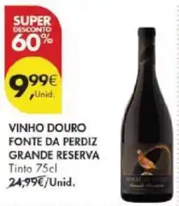 Pingo Doce Vinho douro fonte da perdiz grande reserva tinto promoção
