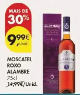 Pingo Doce Moscatel roxo alambre promoção