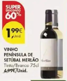 Pingo Doce Vinho península de setúbal merlão promoção