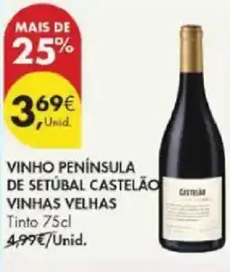 Pingo Doce Vinho península de setúbal castelão vinhas velhas promoção