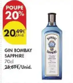 Pingo Doce Gin bombay sapphire promoção
