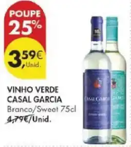 Pingo Doce Vinho verde casal garcia promoção