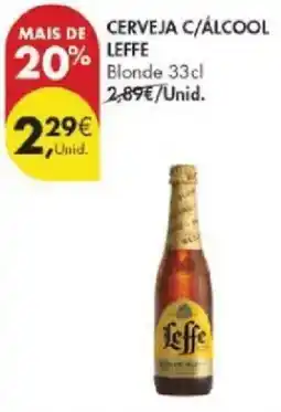 Pingo Doce Cerveja c/álcool leffe blonde promoção