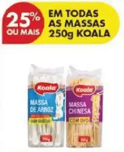 Pingo Doce Em todas as massa Koala promoção