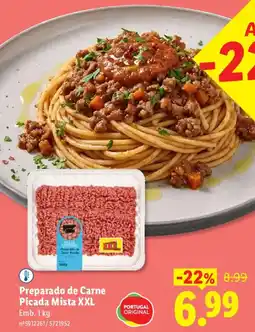 Lidl Preparado de Carne Carne Picada promoção