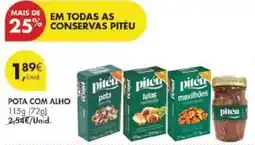 Pingo Doce Pota com alho promoção