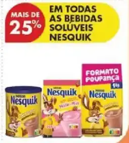 Pingo Doce Em todas as bebidas soluveis nesquik promoção
