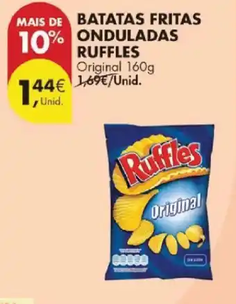 Pingo Doce Batatas fritas onduladas ruffles promoção