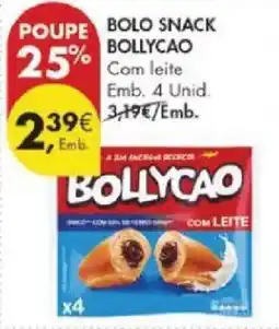 Pingo Doce Bolo snack bollycao promoção