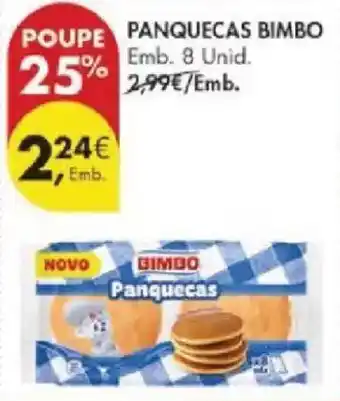Pingo Doce Panquecas bimbo promoção