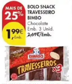 Pingo Doce Bolo snack travesseiro bimbo promoção