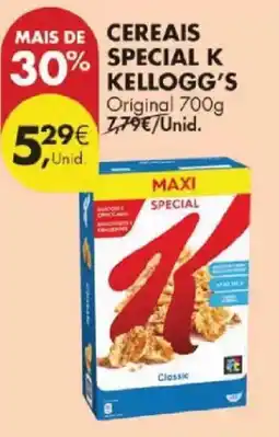 Pingo Doce Cereais special k kellogg's original promoção