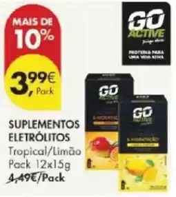 Pingo Doce Suplementos eletrolitos promoção