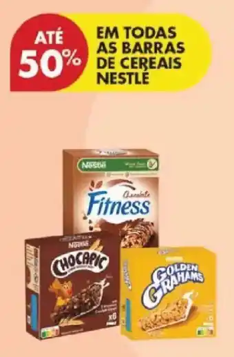Em todas as barras de cereais nestlé