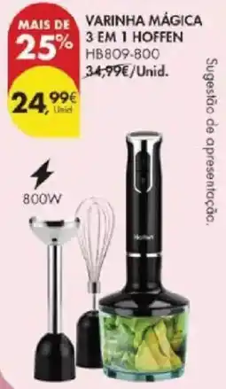 Pingo Doce Varinha mágica 3 em 1 hoffen promoção