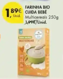 Pingo Doce Farinha bio cuida bebe promoção