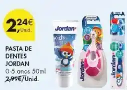 Pingo Doce Pasta de dentes jordan promoção