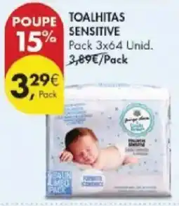Pingo Doce Toalhitas sensitive promoção