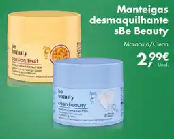 Pingo Doce Manteigas desmaquilhante sBe Beauty promoção