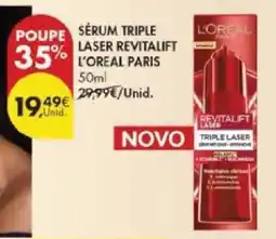 Pingo Doce Serum triple laser revitalift l'oreal paris promoção