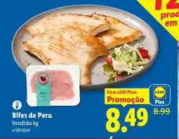Lidl Bifes de Peru promoção