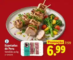 Lidl Espetadas de Peru promoção