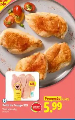 Lidl Peito de Frango XXL promoção