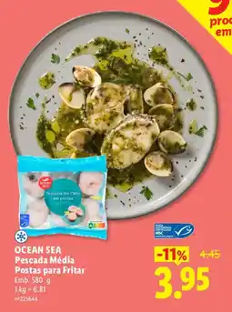 Lidl OCEAN SEA Pescada Média Postas para Fritar promoção