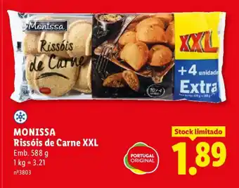 Lidl MONISSA Rissóis de Carne XXL promoção