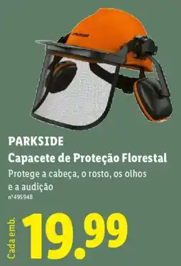 Lidl PARKSIDE Capacete de Proteção Florestal promoção